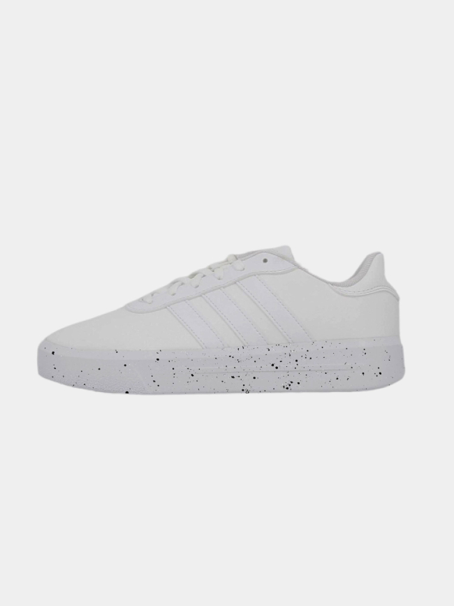 Baskets court platform paint splatter blanc femme - Adidas