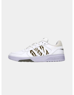Baskets courtbeat custom zèbre blanc homme - Adidas