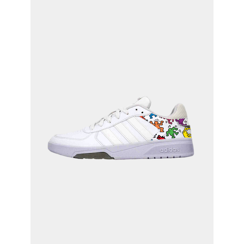 Baskets courtbeat keith haring blanc homme - Adidas