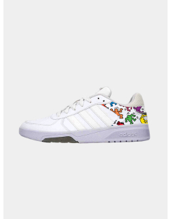 Baskets courtbeat keith haring blanc homme - Adidas