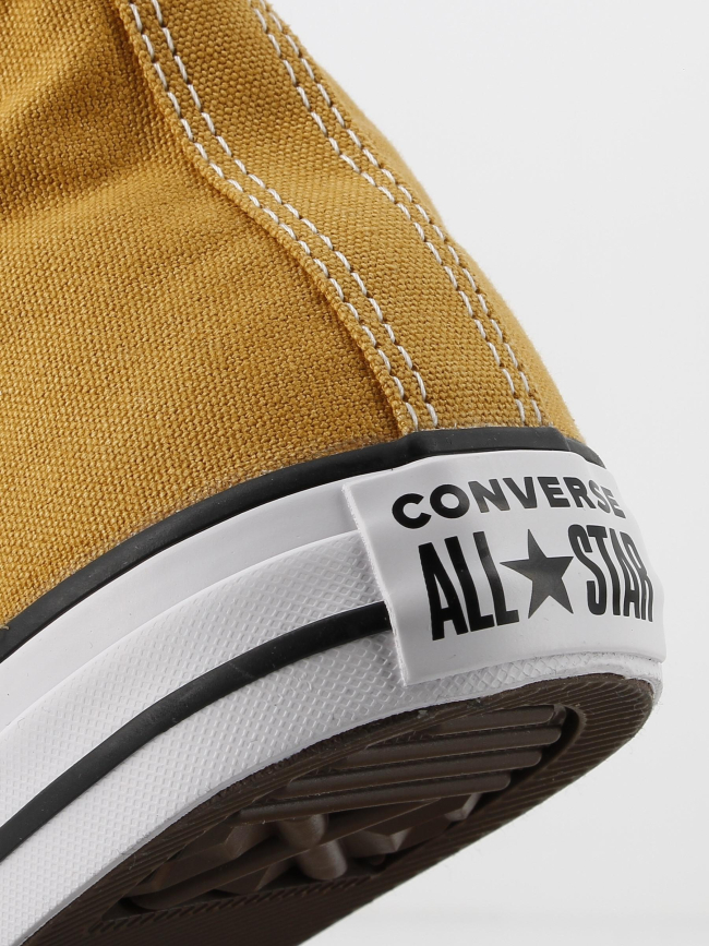 Converse chuck taylor all star en toile jaune miel - Converse