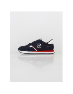 Baskets viareggio bleu marine rouge homme - Sergio Tacchini
