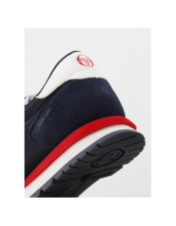 Baskets viareggio bleu marine rouge homme - Sergio Tacchini