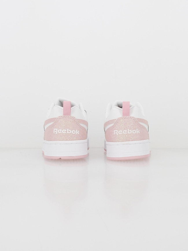 Baskets royal prime 2.0 pailletes rose blanc fille - Reebok