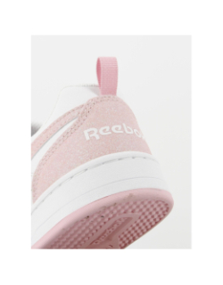 Baskets royal prime 2.0 pailletes rose blanc fille - Reebok
