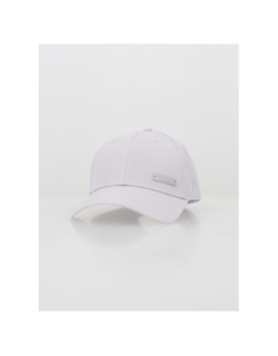 Casquette baseball logo métallique violet pastel - Adidas