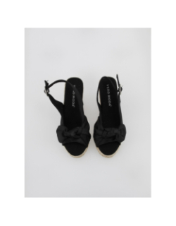 Sandales compensées espadrille felia noir femme - Vero Moda