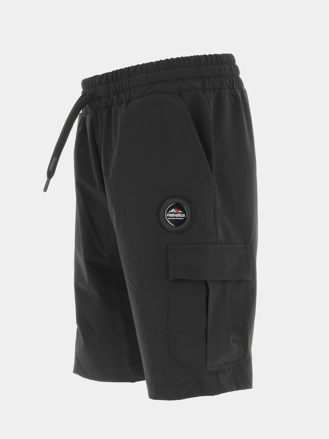 Short cargo johan noir homme - Helvetica