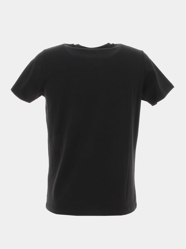 T-shirt croisic 3 noir homme - Helvetica