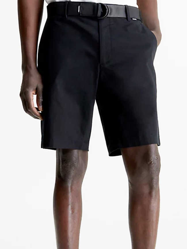 Short modern twill ceinture noir homme - Calvin Klein