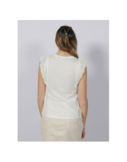 Débardeur épaule ajourée hollyn blanc femme - Vero Moda