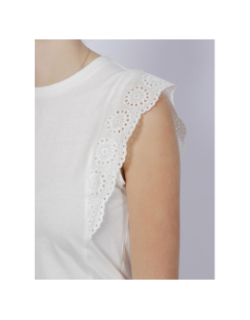 Débardeur épaule ajourée hollyn blanc femme - Vero Moda