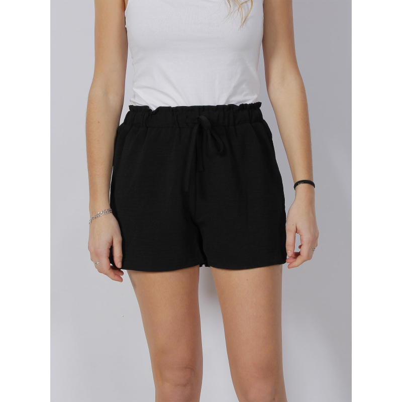 Short fluide mette noir femme - Only