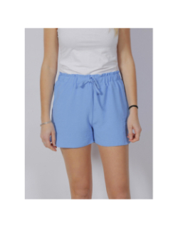 Short fluide mette bleu femme - Only