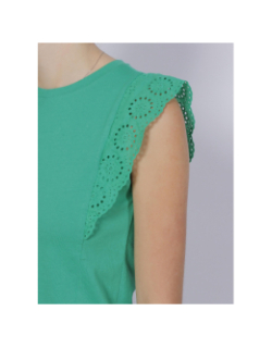 Débardeur épaule ajourée hollyn vert femme - Vero Moda