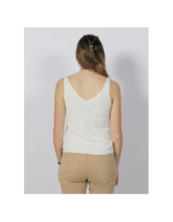 Débardeur maille newlexsun blanc femme - Vero Moda