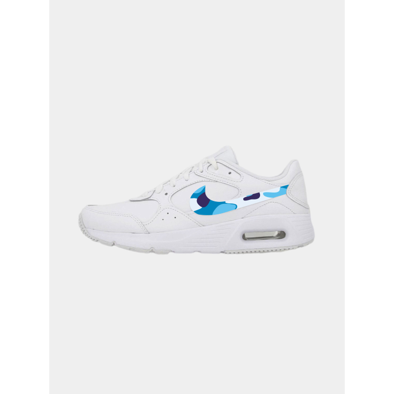 Air max baskets sc lea camo bleu blanc homme - Nike