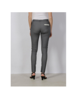 Pantalon slim christina imprimés jean gris femme - HBT