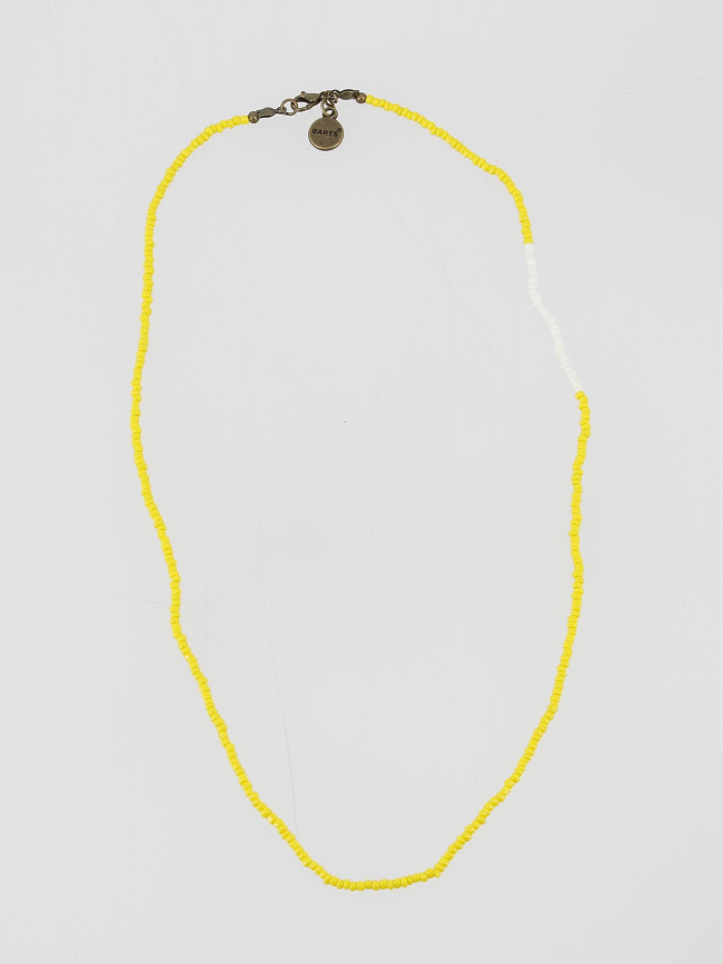 Collier de perles senjac jaune femme - Barts