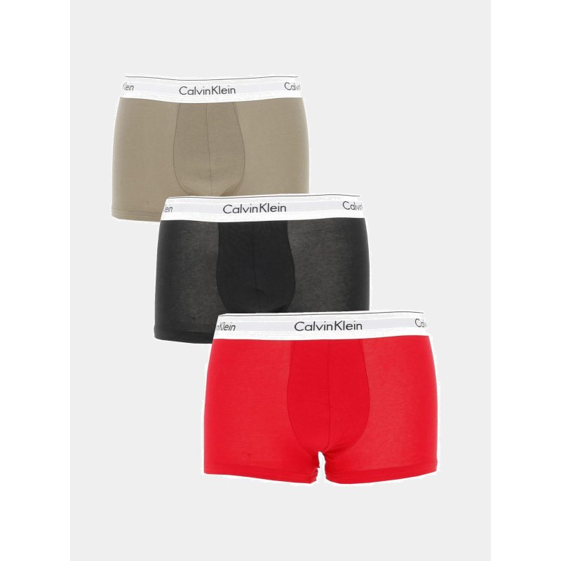 Pack 3 boxers modern coton multicolore homme - Calvin Klein