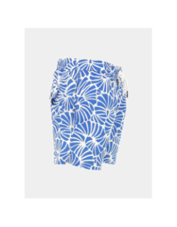 Short de bain imprimés bleu blanc homme - Serge Blanco