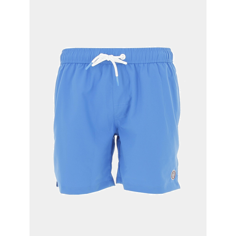 Short de bain uni bleu homme - Serge Blanco