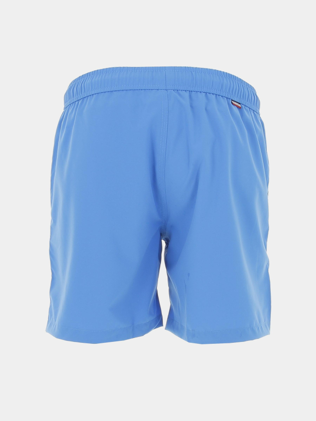 Short de bain uni bleu homme - Serge Blanco