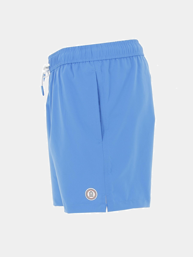 Short de bain uni bleu homme - Serge Blanco