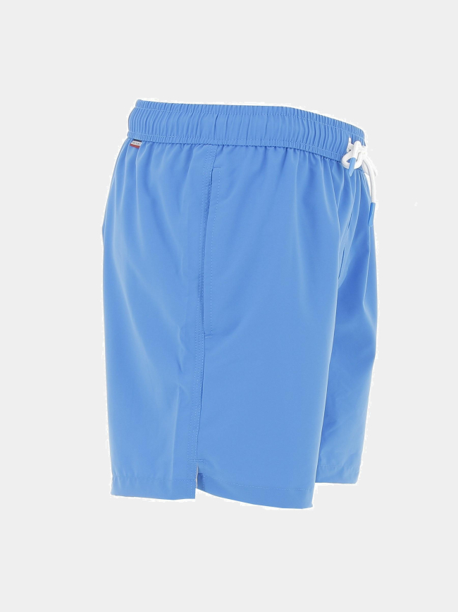 Short de bain uni bleu homme - Serge Blanco