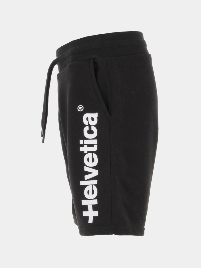 Short jogging kilian noir homme - Helvetica