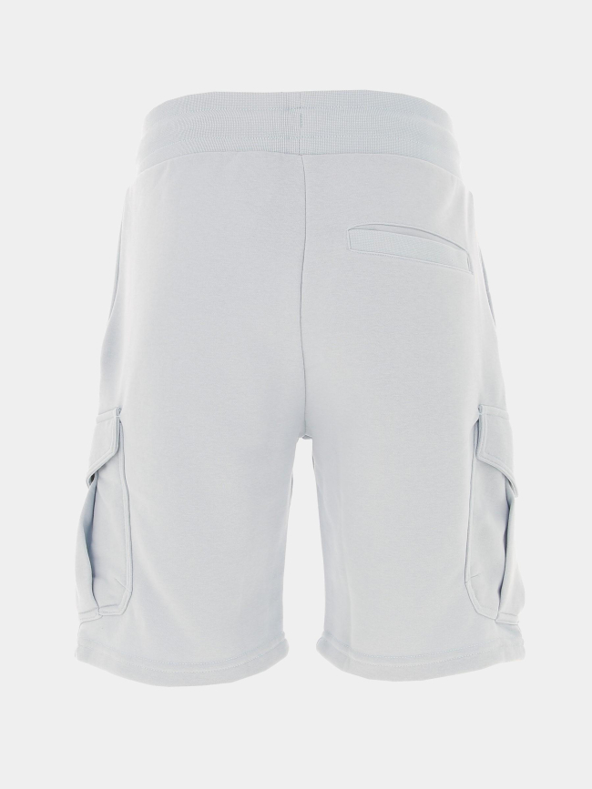 Short jogging cargo bro bleu clair homme - Helvetica