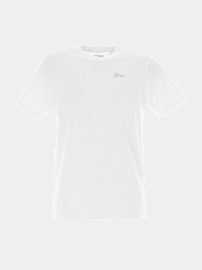 T-shirt eco vincent blanc homme - Guess