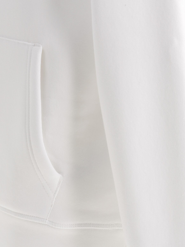 Sweat à capuche logo uni blanc homme - Tommy Hilfiger