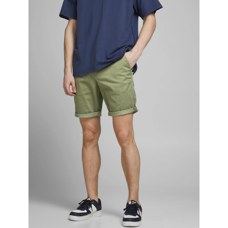 Short chino bowie kaki homme - Jack & Jones