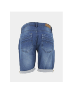Short en jean jogjean stretch bleu foncé homme - Rms 26
