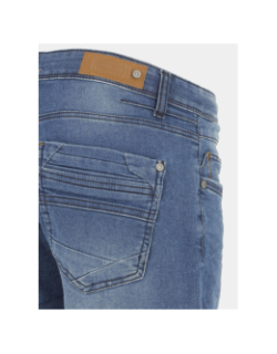 Short en jean jogjean stretch bleu foncé homme - Rms 26