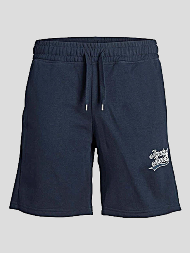 Short jogging trevor bleu marine homme - Jack & Jones