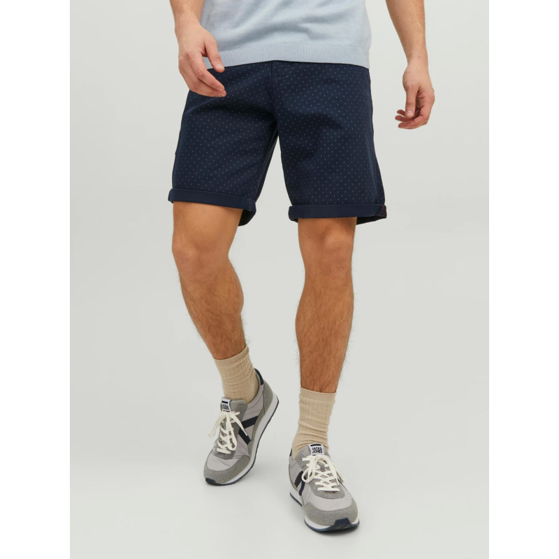 Short imprimés bowie bleu marine homme - Jack & Jones