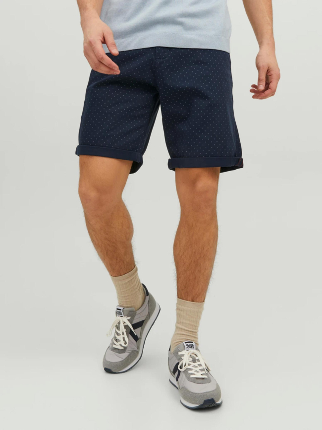 Short imprimés bowie bleu marine homme - Jack & Jones