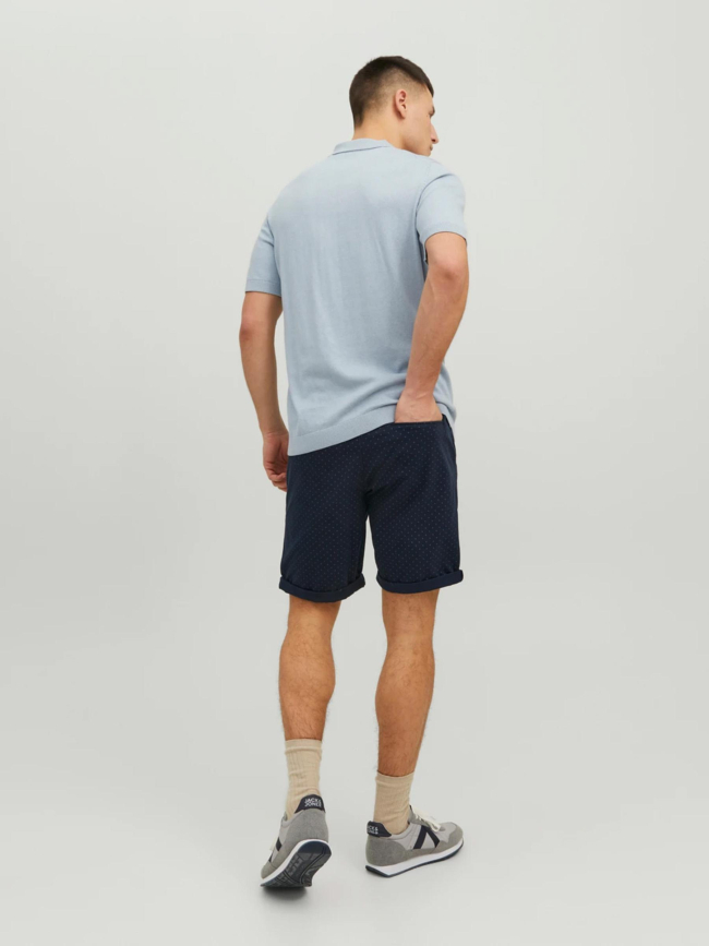 Short imprimés bowie bleu marine homme - Jack & Jones