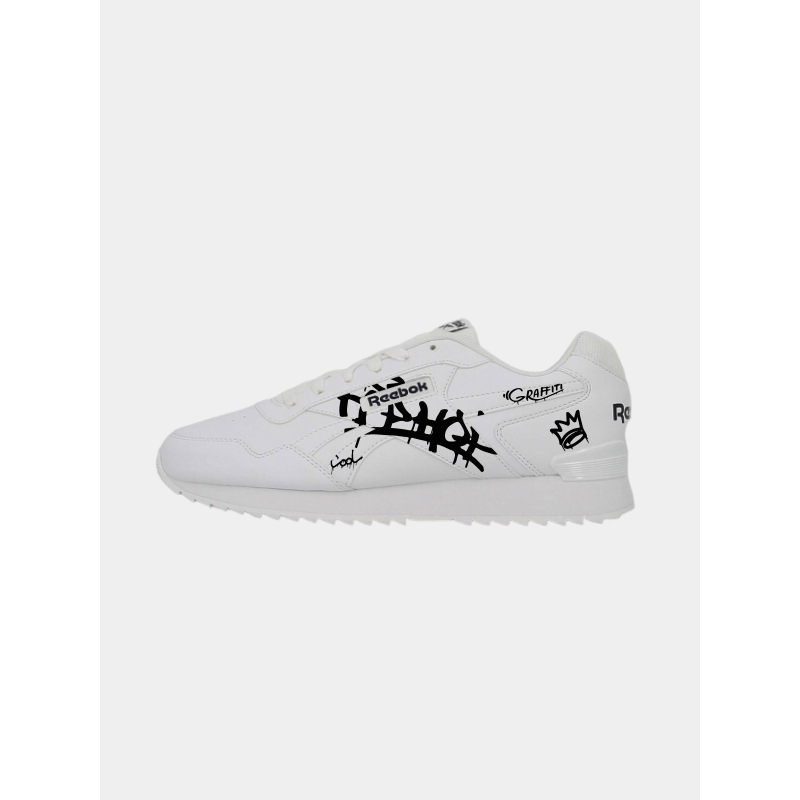Baskets glide ripple clip graffitis blanc - Reebok