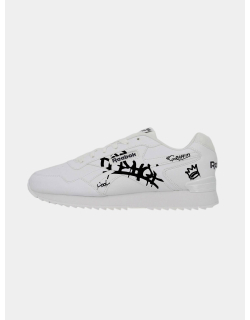 Baskets glide ripple clip graffitis blanc - Reebok
