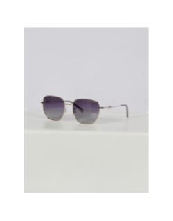 Lunettes de soleil cat.2 doré femme - Invu