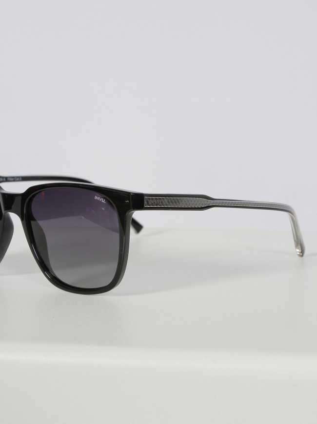 Lunettes de soleil cat.3 gun noir brillant homme - Invu