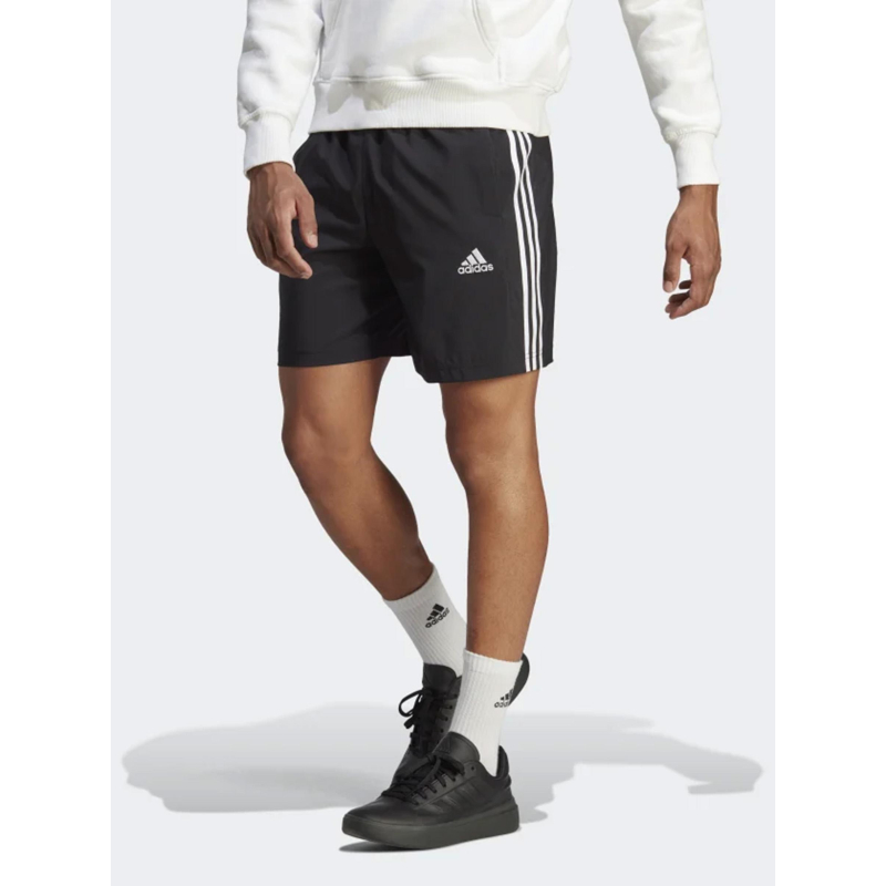 Short jogging 3 stripes chelsea noir homme - Adidas