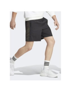 Short jogging 3 stripes camo chelsea noir homme - Adidas