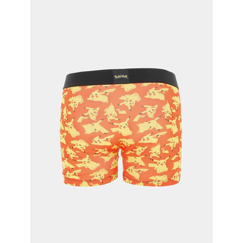 Boxer Homme Pokémon Pikachu FREEGUN - Sous-vêtement Confortable, Respirant, Design Original