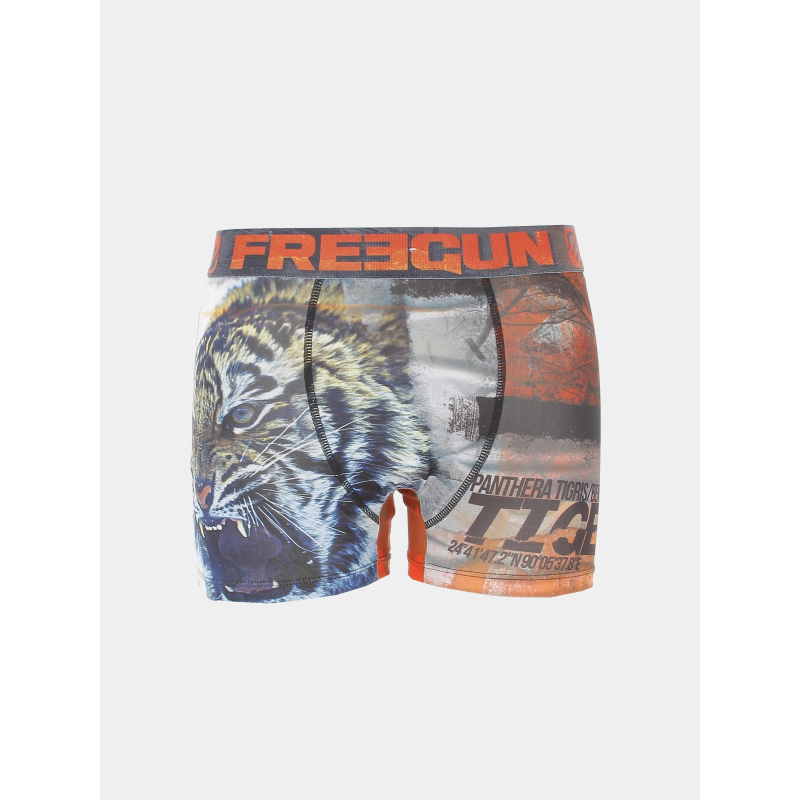 Boxer tigre multicolore homme - Freegun