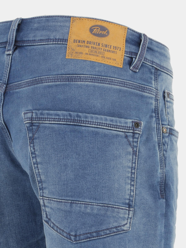 Short en jean slim jackson bleu homme - Petrol Industries