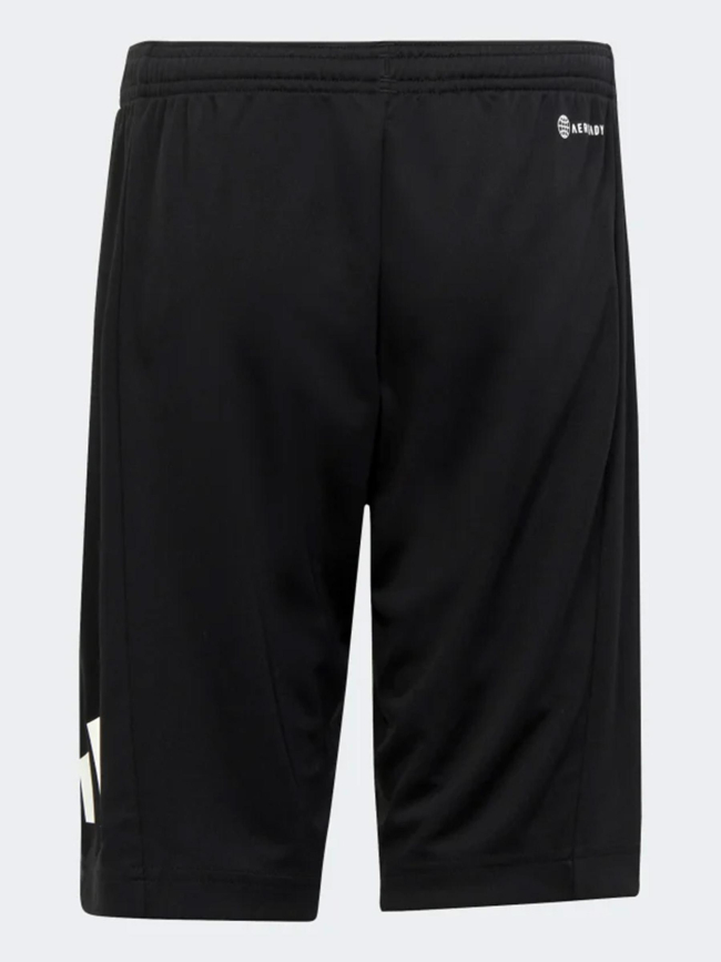 Short de sport train essential logo noir garçon - Adidas
